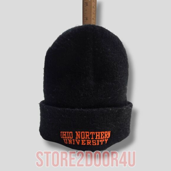 ONU Ohio Northern University Sock Hat Beanie 00's - Picture 4 of 5
